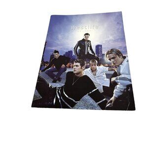 Westlife World Tour 2001 Booklet Concert